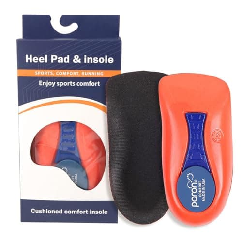 Orthotic 3/4 Length Insoles for Plantar Fasciitis, Arch Support and Heel Spur Pain Relief for Women and Men