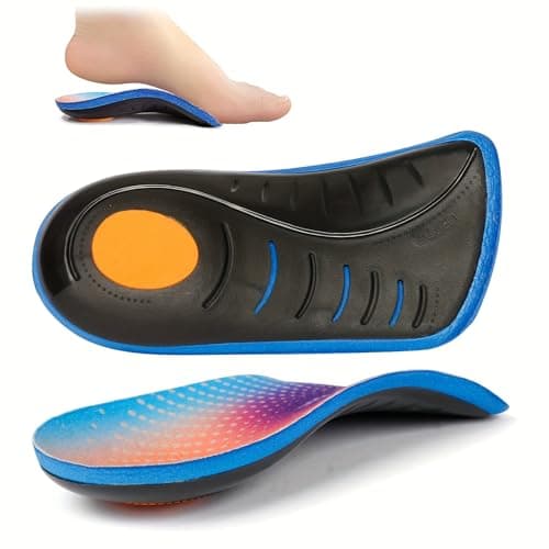 Orthotic Insoles for Plantar Fasciitis, Flat Feet, Over-Pronation, Heel Spur