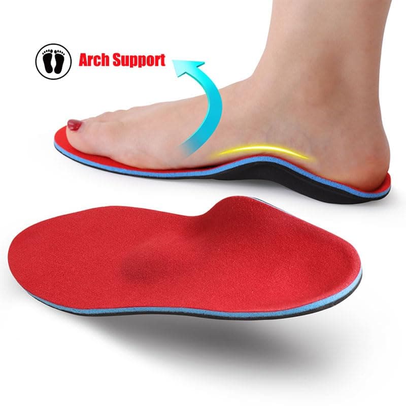 Flat Feet Arch Support Insoles for Red S
