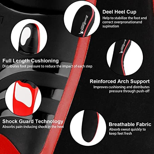 Plantar Fasciitis Insoles for Heavy Duty Working, Running, and Walking
