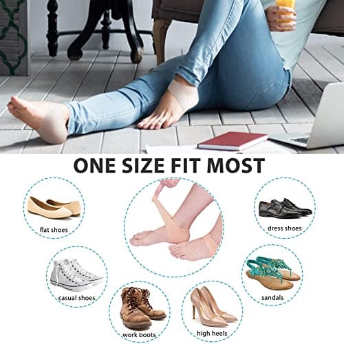 Gel Heel Protectors for Achilles Tendinitis, Blisters, and Plantar Fasciitis