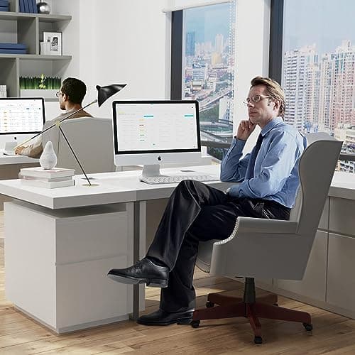 Ergonomic Executive Office Chair - Grey