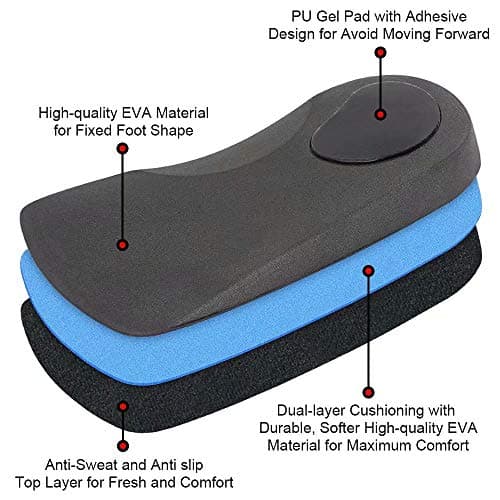 Orthotic Inserts for Flat Feet, Plantar Fasciitis, Fallen Arches