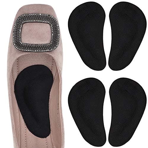 Dr. Foot's Arch Support Insoles for Flat Feet and Plantar Fasciitis (Black)