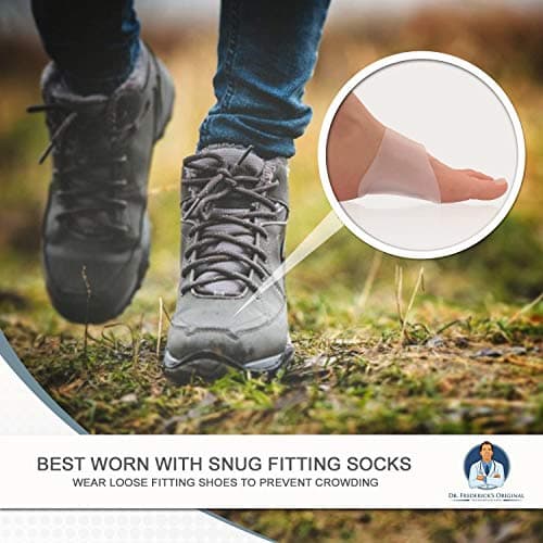 Dr. Frederick's Original Arch Support Gel Sleeves - 2 ct - Plantar Fasciitis & Flat Feet Relief