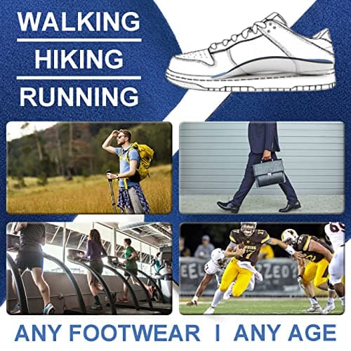 Arch Support Inserts for Plantar Fasciitis, Flat Feet & Foot Pain Relief for Men and Women